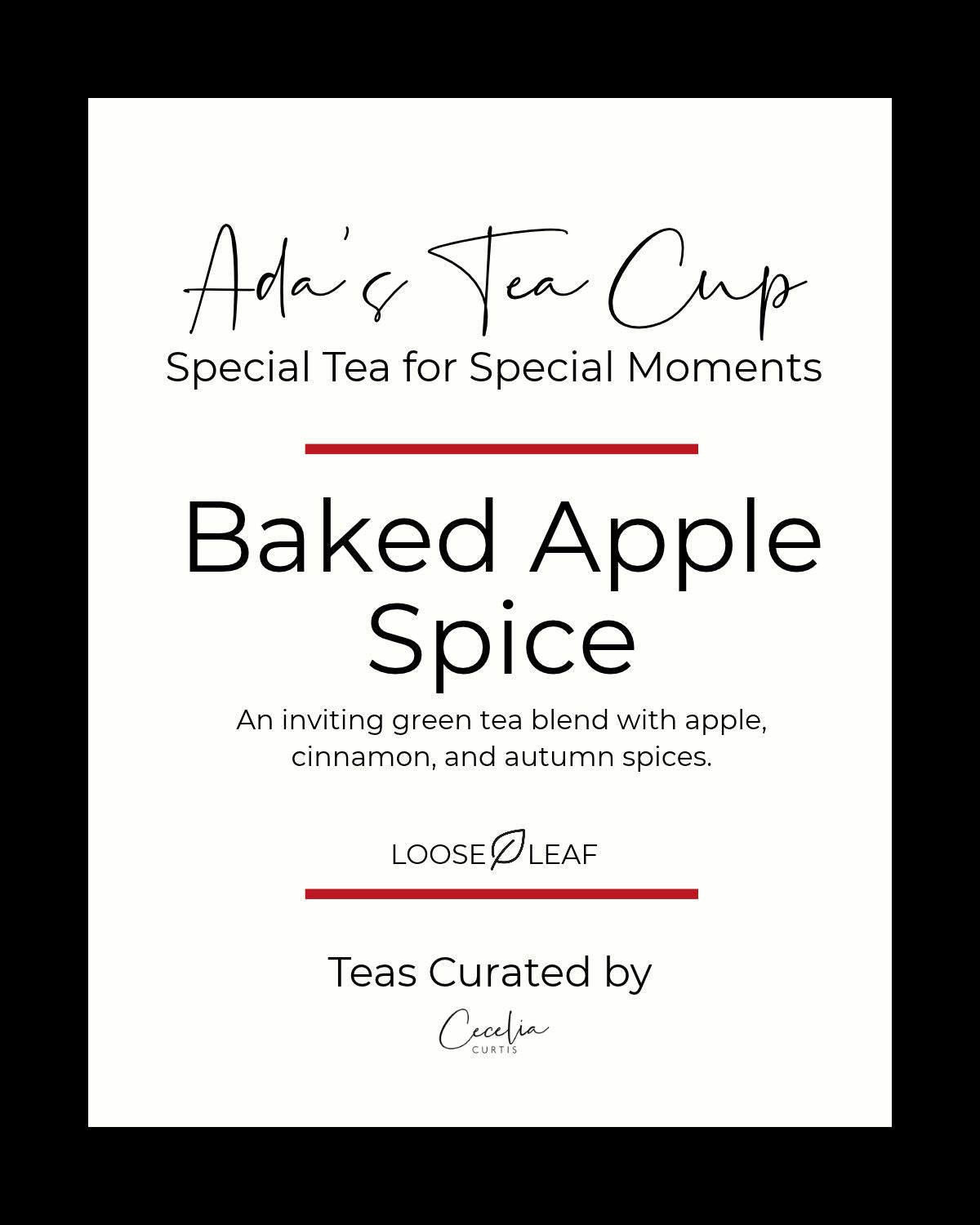 Baked Apple Spice